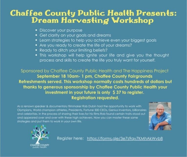 Dream Harvesting Workshop to Take Place at Chaffee County Fairgrounds